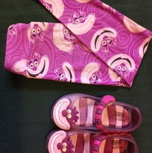 CHESHIRE CAT Mini Melissa (10), LulaRoe (s/m) Duo